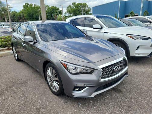 Graphite Shadow 2020 INFINITI Q50 3.0t LUXE
