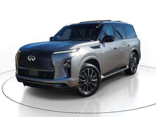 Dynamic Metal/Black Obsidian 2026 INFINITI QX80 AUTOGRAPH AWD