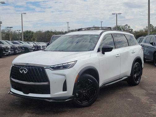 Radiant White 2026 INFINITI QX60 SPORT AWD