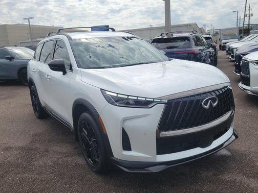 Radiant White 2026 INFINITI QX60 SPORT AWD