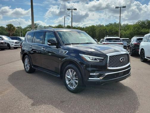 Black Obsidian 2019 INFINITI QX80 Luxe