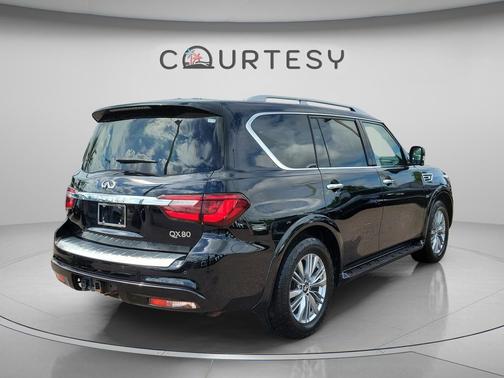 Black Obsidian 2019 INFINITI QX80 Luxe