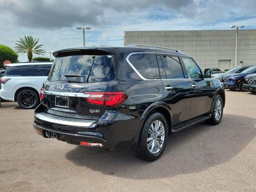 Black Obsidian 2019 INFINITI QX80 Luxe
