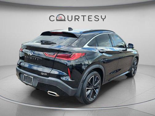 Black Obsidian 2022 INFINITI QX55 ESSENTIAL