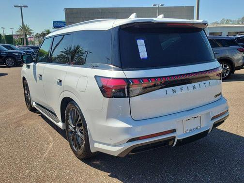 Radiant White 2026 INFINITI QX80 AUTOGRAPH AWD