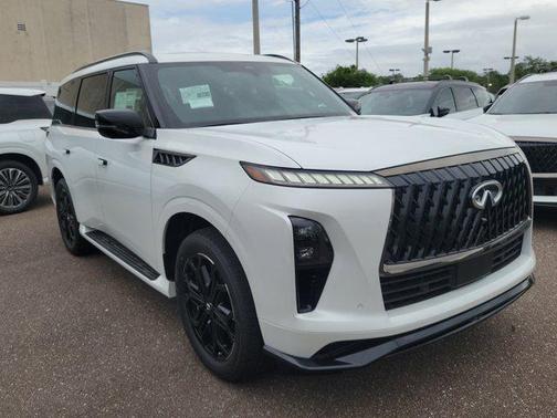 Radiant White 2026 INFINITI QX80 SPORT AWD