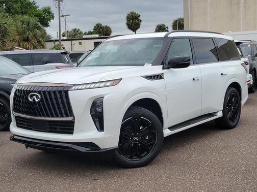Radiant White 2026 INFINITI QX80 SPORT AWD