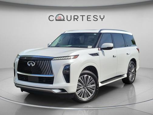 Radiant White 2027 INFINITI QX80 Luxe