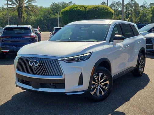 Radiant White 2026 INFINITI QX60 PURE FWD SUV