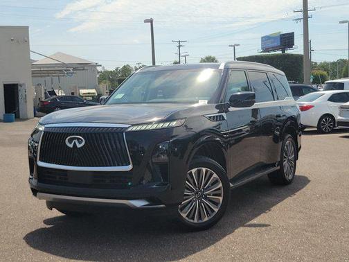 Black Obsidian 2026 INFINITI QX80 Luxe