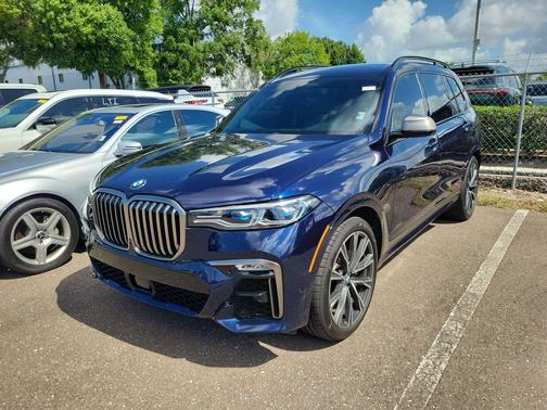 Tanzanite Blue II Metallic 2022 BMW X7 M50i