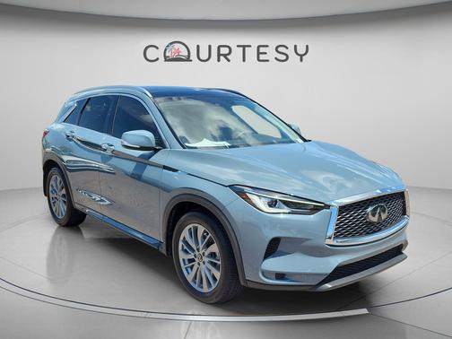 Slate Gray 2025 INFINITI QX50 Luxe AWD