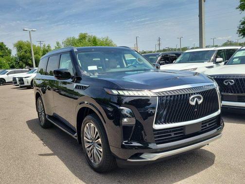 Black Obsidian 2026 INFINITI QX80 Luxe