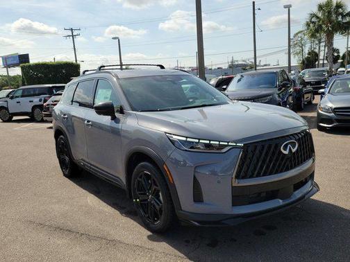 Harbor Gray 2026 INFINITI QX60 SPORT AWD