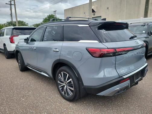 Harbor Gray/Obsidian Black 2025 INFINITI QX60 AUTOGRAPH