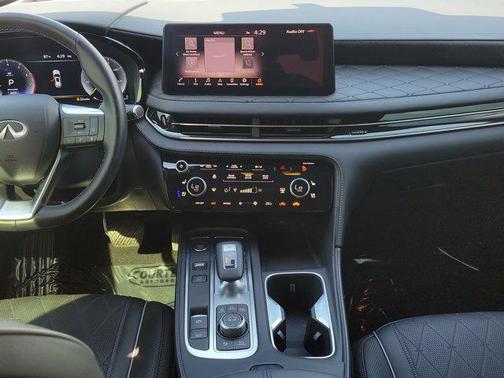 Harbor Gray/Obsidian Black 2025 INFINITI QX60 AUTOGRAPH