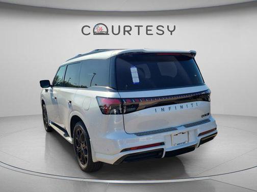 Radiant White 2026 INFINITI QX80 SPORT AWD