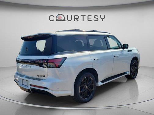 Radiant White 2026 INFINITI QX80 SPORT AWD