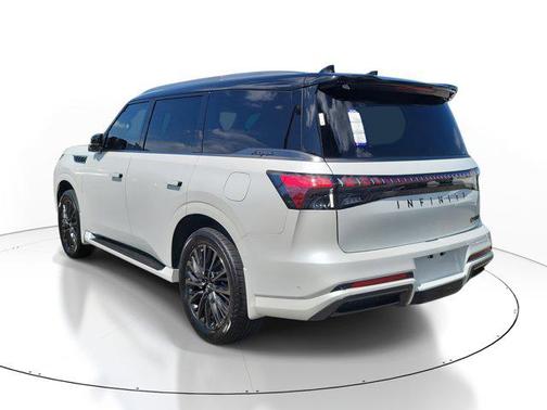 Radiant White/Black Obsidian 2026 INFINITI QX80 AUTOGRAPH AWD