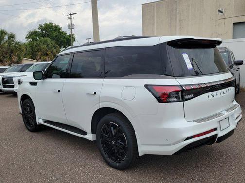 Radiant White 2026 INFINITI QX80 SPORT AWD