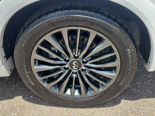 Moonstone White 2024 INFINITI QX80 SENSORY AWD