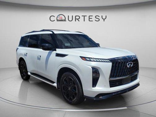 Radiant White 2026 INFINITI QX80 SPORT AWD