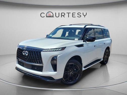 Radiant White 2026 INFINITI QX80 SPORT AWD