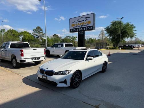 White 2020 BMW 330 i