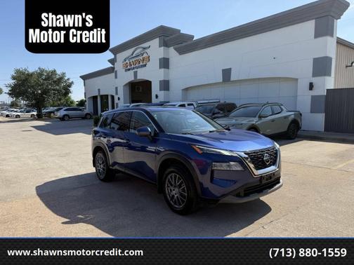 Caspian Blue 2021 Nissan Rogue SV
