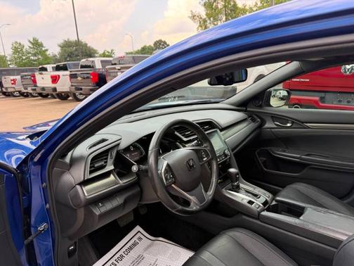 Blue 2018 Honda Civic EX-L w/Navi