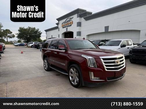 Red 2017 Cadillac Escalade Luxury