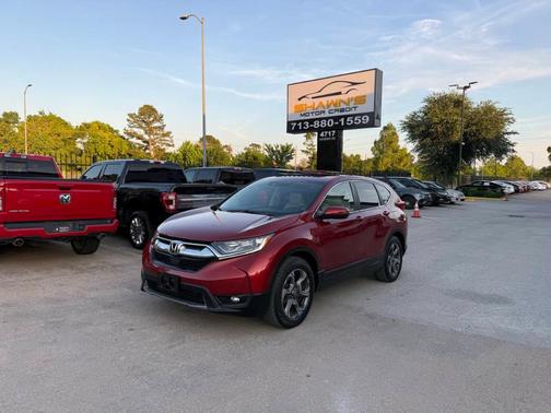 Red 2018 Honda CR-V EX