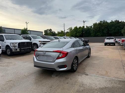 Silver 2017 Honda Civic EX
