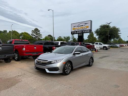 Silver 2017 Honda Civic EX