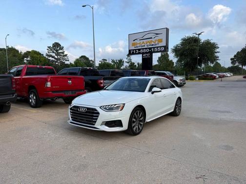Glacier White Metallic 2023 Audi A4 40 Premium