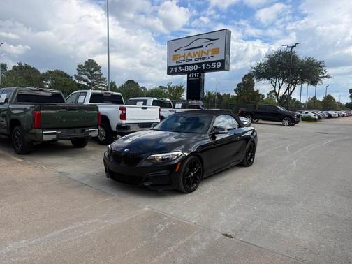 Black 2016 BMW 228 i