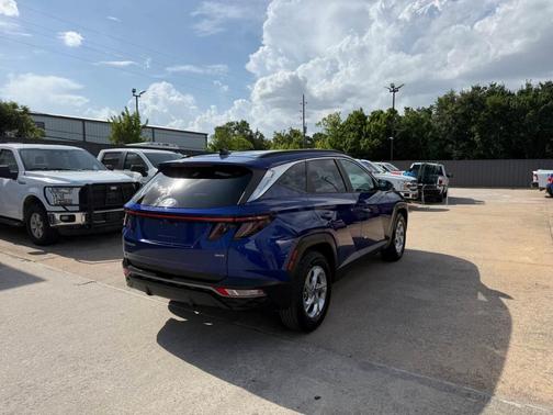 Blue 2022 Hyundai TUCSON SEL