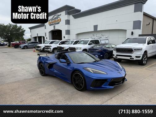 Blue 2021 Chevrolet Corvette Stingray w/1LT