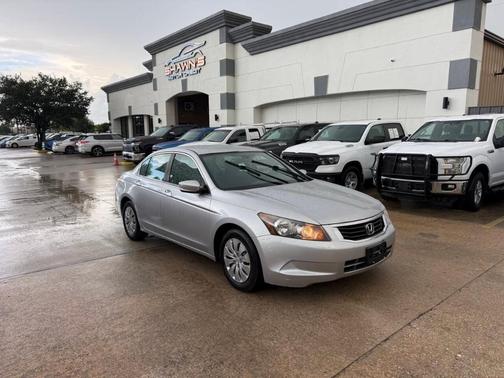 Silver 2010 Honda Accord LX