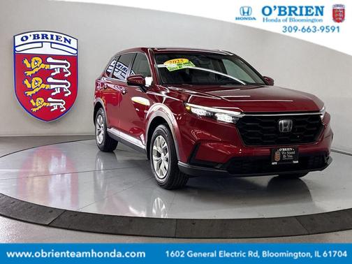 Radiant Red 2025 Honda CR-V LX AWD