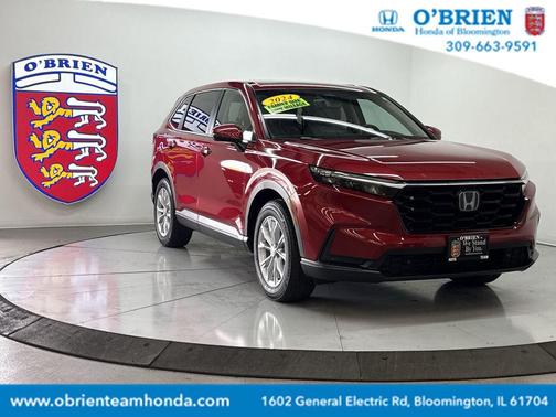 Radiant Red Metallic 2024 Honda CR-V EX-L AWD