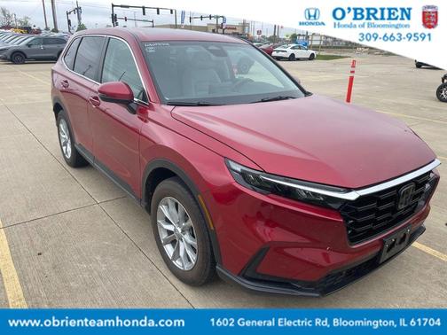 Radiant Red Metallic 2024 Honda CR-V EX-L AWD