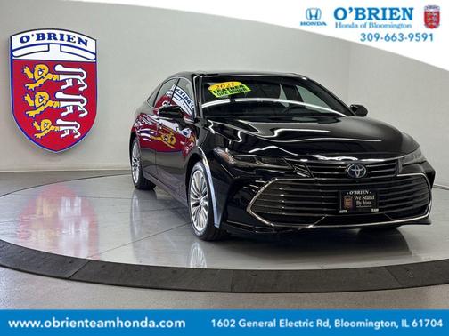 Midnight Black Metallic 2021 Toyota Avalon Hybrid Limited