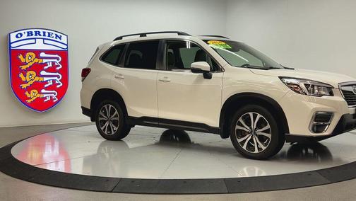 Crystal White Pearl 2020 Subaru Forester Limited