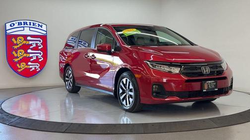 Radiant Red 2025 Honda Odyssey EX-L
