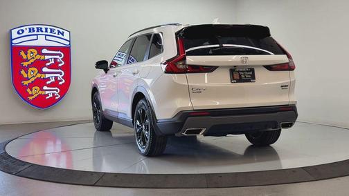 Platinum White 2025 Honda CR-V Hybrid Sport Touring AWD