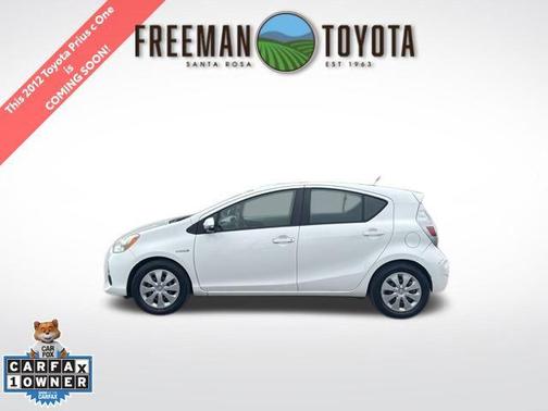 2012 Toyota Prius c One