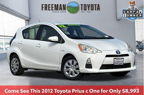 2012 Toyota Prius c One