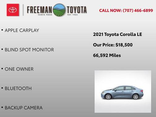 2021 Toyota Corolla LE