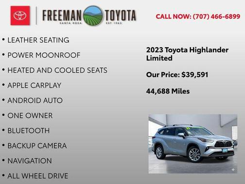 2023 Toyota Highlander Limited